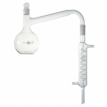KIMBLE KIMAX Distillation Flask 500mL Glass Clear, 26CY74