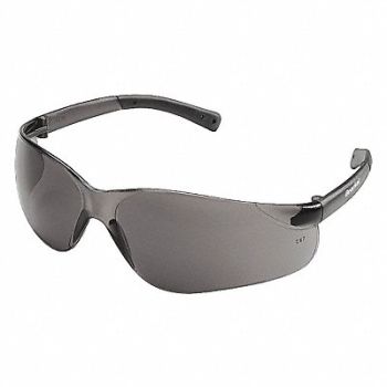 MCR SAFETY Safety Glasses Gray, 3NTZ5