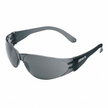 MCR SAFETY Safety Glasses Gray, 3NTN4