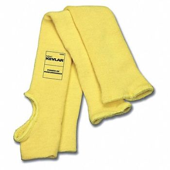 MCR SAFETY Cut Resistant Sleeve w/Thumb Cut A3 18, 26G995