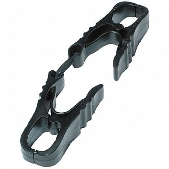 MCR SAFETY Utility Clip Dielectric Black, 26H061