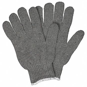 MCR SAFETY Heavy Weight Cotton Poly Blend Gr L PK12, 26H135