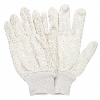 MCR SAFETY Heat-Resistant Gloves M Beige PK12, 26H629