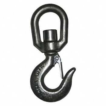 GRAINGER APPROVED Lifting Hook with Safety Latch 2 Ton, 26JX52