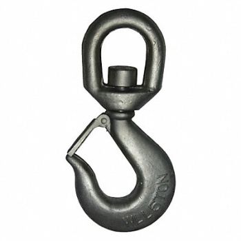 GRAINGER APPROVED Lifting Hook with Safety Latch 5 Ton, 26JX58