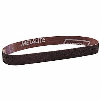 NORTON Sanding Belt 24 in L 1 in W P80G PK50, 26LV35
