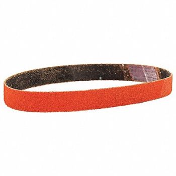 NORTON J5544 Sanding Belt 12 in L 1/2 in W 80 G, 2KMX1