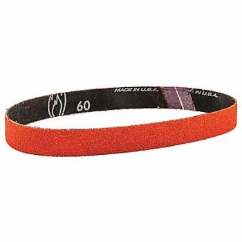 NORTON Sanding Belt 24 in L 1/2 in W PK50, 26LV58