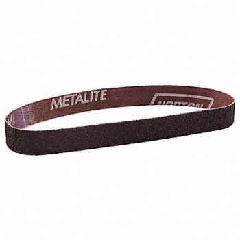 NORTON Sanding Belt 18 in L 3/4 in W PK50, 26LW27