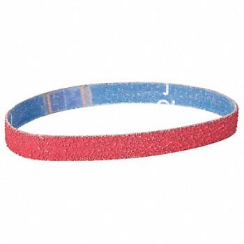 NORTON J5553 Sanding Belt 20 1/2 in L 3/4 in W 60 G, 2D528