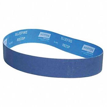 NORTON Sanding Belt 36 in L 2 in W 120G PK10, 26LW73