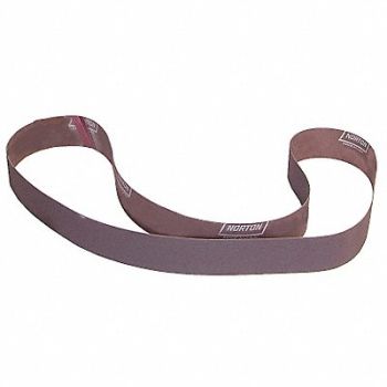 NORTON Sanding Belt 2 Wx72 L AO 180GR PK10, 26LX07
