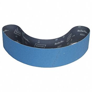 NORTON Sanding Belt 4 Wx59 L ZA 40GR PK10, 26LX65