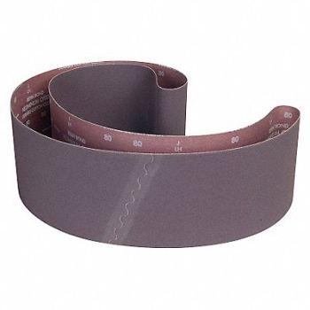 NORTON Sanding Belt 89 in L 6 in W 80G PK10, 26LY04