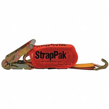 KINEDYNE Tie Down Strap Ratchet Poly 27 ft., 26W539