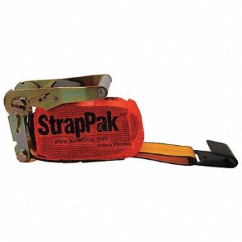 KINEDYNE Tie Down Strap Ratchet Poly 27 ft., 26W541