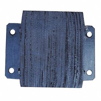 GRAINGER APPROVED Dock Bumper 10x6x14 in Rubber, 26W579