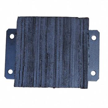 GRAINGER APPROVED Dock Bumper 10x6x16 in Rubber, 26W580