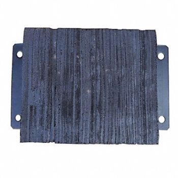 GRAINGER APPROVED Dock Bumper 12x6x20 in Rubber, 26W586