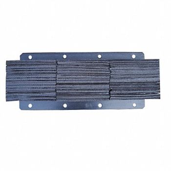 GRAINGER APPROVED Dock Bumper 30x6x13 in Rubber, 26W597