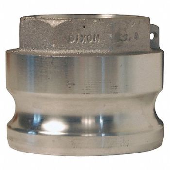DIXON VALVE COUPLING Cam and Groove Adapter 2 Aluminum, 26W621
