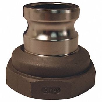 DIXON VALVE COUPLING Cam and Groove Adapter 4 6 Aluminum, 26W626