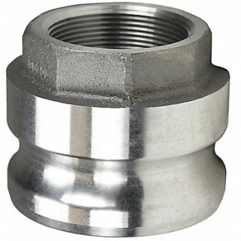 DIXON VALVE COUPLING Cam and Groove Adapter 6 Aluminum, 26W627