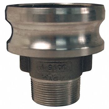 DIXON VALVE COUPLING Cam and Groove Adapter 3 4 Aluminum, 26W634