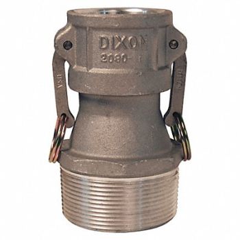 DIXON VALVE COUPLING Cam and Groove Coupling 3 4 Aluminum, 26W639