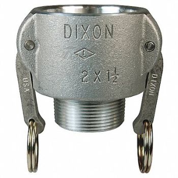 DIXON VALVE COUPLING Cam and Groove Coupling 2 Aluminum, 26W636