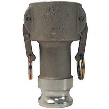 DIXON VALVE COUPLING Cam and Groove Adapter 4 6 Aluminum, 26W651