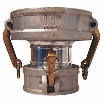 DIXON VALVE COUPLING Cam and Groove Coupling 3 4 Aluminum, 26W672