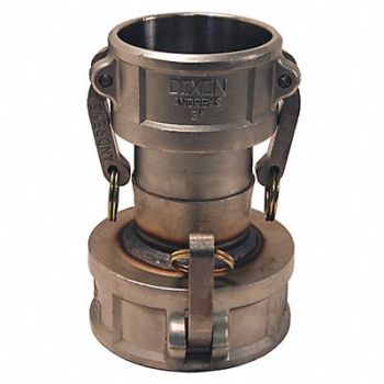 DIXON VALVE COUPLING Cam and Groove Coupling 2 3 316 SS, 26W675