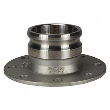 DIXON VALVE COUPLING Cam and Groove Adapter 4 316 SS, 26W682