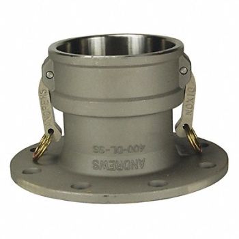 DIXON VALVE COUPLING Cam and Groove Coupling 4 Aluminum, 26W685
