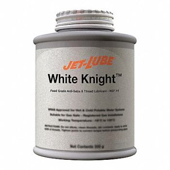 JET-LUBE Food Grade Anti-Seize 1/2 lb BrshTp Cn, 26W743