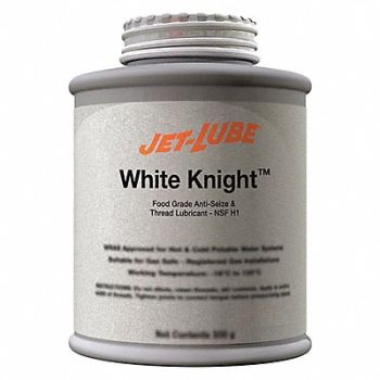 JET-LUBE Food Grade Anti-Seize 1 lb BrshTp Cn, 26W744