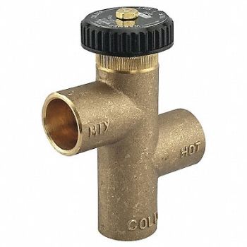 WATTS Mixing Valve Lead Free Brass 150 psi, 26X131