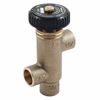 WATTS Mixing Valve Lead Free Brass, 26X141