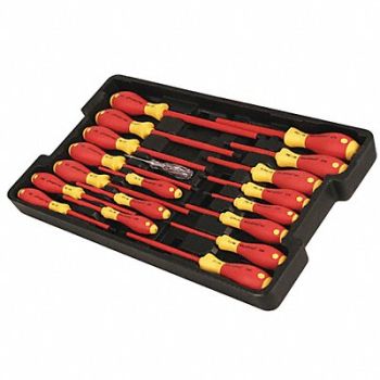 WIHA Insulated Screwdriver Set NmPcs19, 26X279
