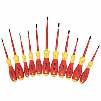 WIHA Insulated Screwdriver Set NmPcs11, 26X281