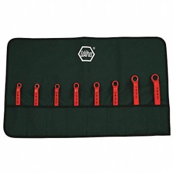 WIHA Box End Wrench Set Chrome Offset SAE, 26X337