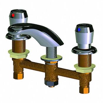 Low Arc Chrome Chicago Faucets 404, 26Y206