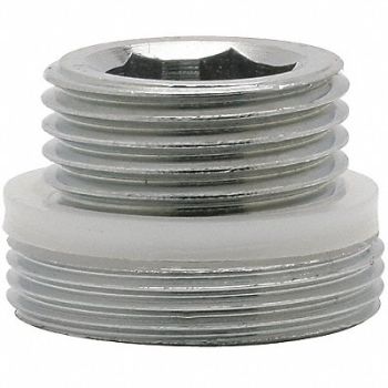 CHICAGO FAUCETS Faucet Outlet Adapter Brass Chrome, 26Y228