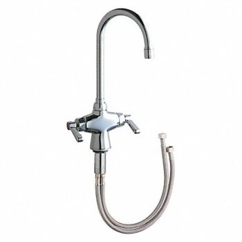 Gooseneck Chrome Chicago Faucets 2.2gpm, 26Y303