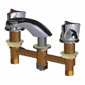 Low Arc Chrome Chicago Faucets 404, 26Y305