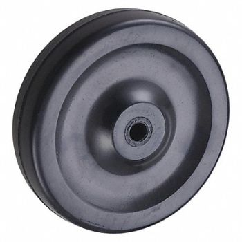 GRAINGER APPROVED Solid RBBR Wheel 4 140 lb., 26Y333