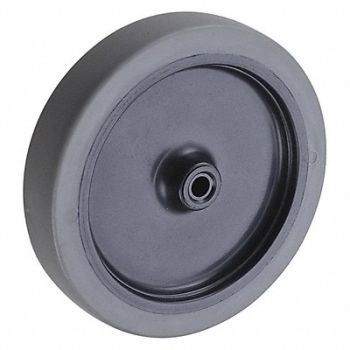 GRAINGER APPROVED Nonmark RBBR Tread Plastic Core Wheel, 26Y340