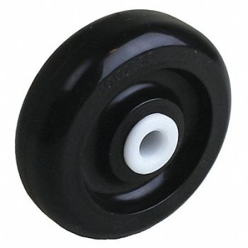 GRAINGER APPROVED Polyolefin Tread Wheel 3-1/2 250 lb., 26Y346