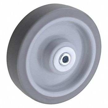 GRAINGER APPROVED Nonmark RBBR Tread Plastic Core Wheel, 26Y380